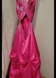 Rose pink gown