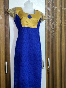 Blue &amp; Gold Dress