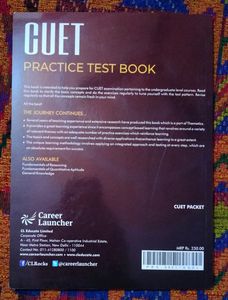 COMBO OF 4 BOOKS FOR CUET PREPARATION