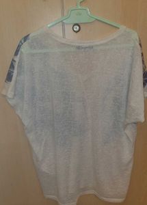 Unique Feather Design Vero Moda Top