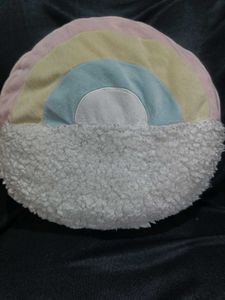 Pusheen Cat Rainbow Pillow