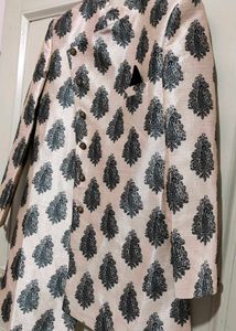 Beige Indo Western
