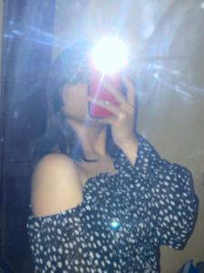 Black Bodycon Dress With White Body Print