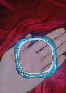 Sparkling Silver Bangle Bracelet