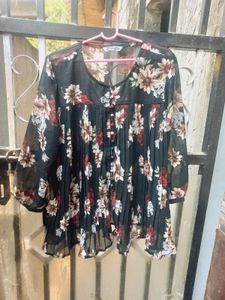 Black Transperent Top