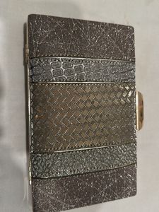 Silver Evening Clutch