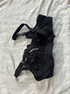 Lace Black Underwire Bra