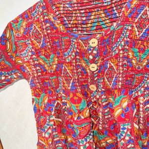 Boho Print trendy Top