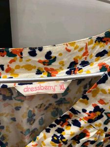 Patterned Casual Dress