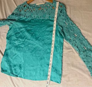 Beautiful Lace Trim Top