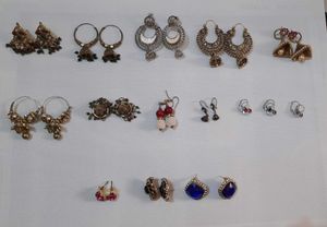 Assorted Earrings - Ethnic &amp; Statement Styles