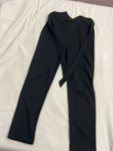 Black Straight Leg Pants