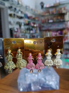 Dancing Doll Earrings 4 Set