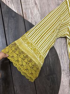 Yellow Kurti Set