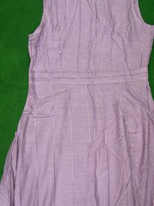 Lavender Shirt Dress