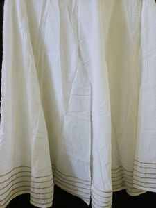 White And Golden Palazzos