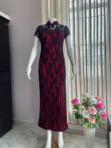 Cheongsam Lace Gown