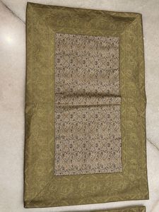 Elegant Silk Bedspread Set –