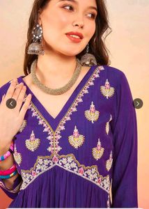 Elegant Purple Kurta Set