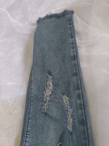 Ripped Denim Jeans
