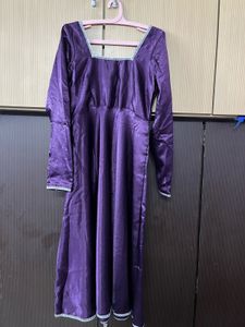 Elegant Purple Ethnic Gown(never worn)