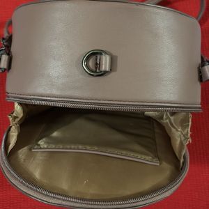 Mauve Box Handbag caprese