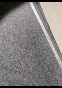 Grey fabric material