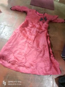 Red &amp; Gold Kurta Set