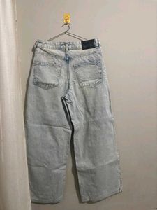 Wide Leg Denim Jeans