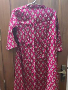 Floral Print Kurta