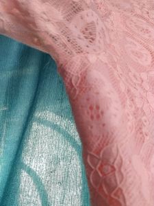 Beautiful Pink Lace Dress - Short Western Wear