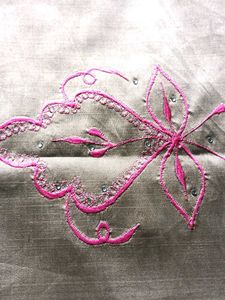 Elegant kakki Embroidered Saree