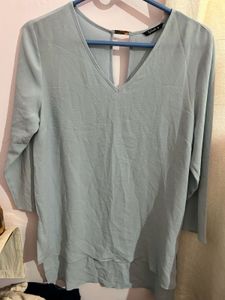 splash Elegant Light Blue Top