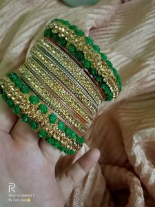 Green Bangle Set That Goes With Any Outfit ✨