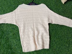 Almost New Pink Color Sweater