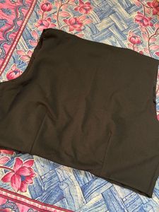 Stylish Black Vest
