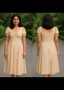 Multicolor Casual Dress