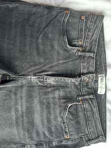 Zara Skinny Pearl Black Jeans