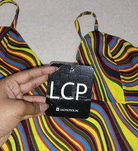 Psychedelic Print Bralette Top