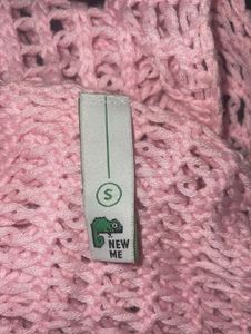 Pink Knit Sweater