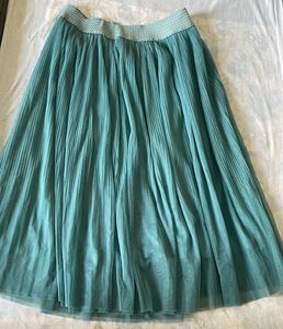Green Tulle Skirt