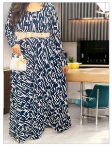 Elegant Long Sleeve Maxi Dress
