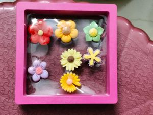 Pinteresty 3D Flower Charms
