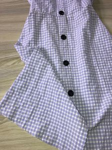 Gingham Ruffle Dress