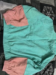 Color Block Corduroy Jacket