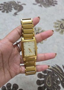 Timex Gold Watch