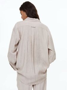 H&amp;M Taupe 2-Piece set Shirt and Trousers