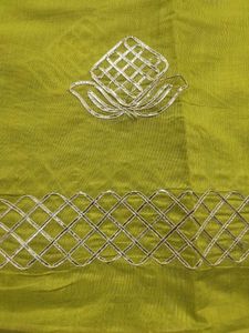 Chanderi Gota Patti Suit Material