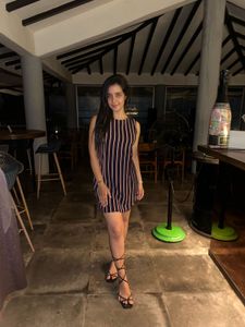 Striped Mini Dress