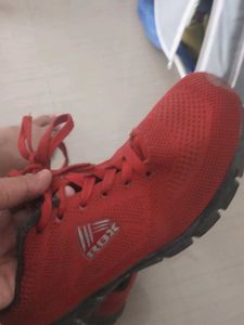 Red Sport Shoes